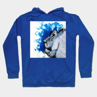 Pouring Fractal Lion Hoodie